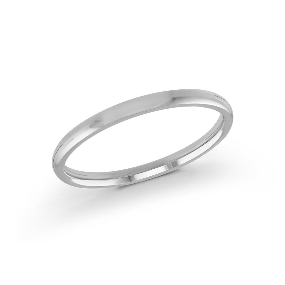 2mm Polished Wedding Band