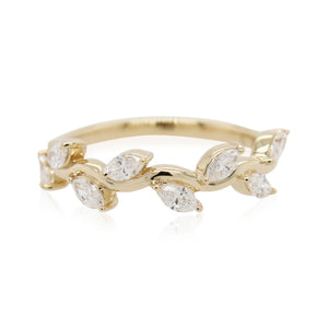 Marquise Diamond Floral Band