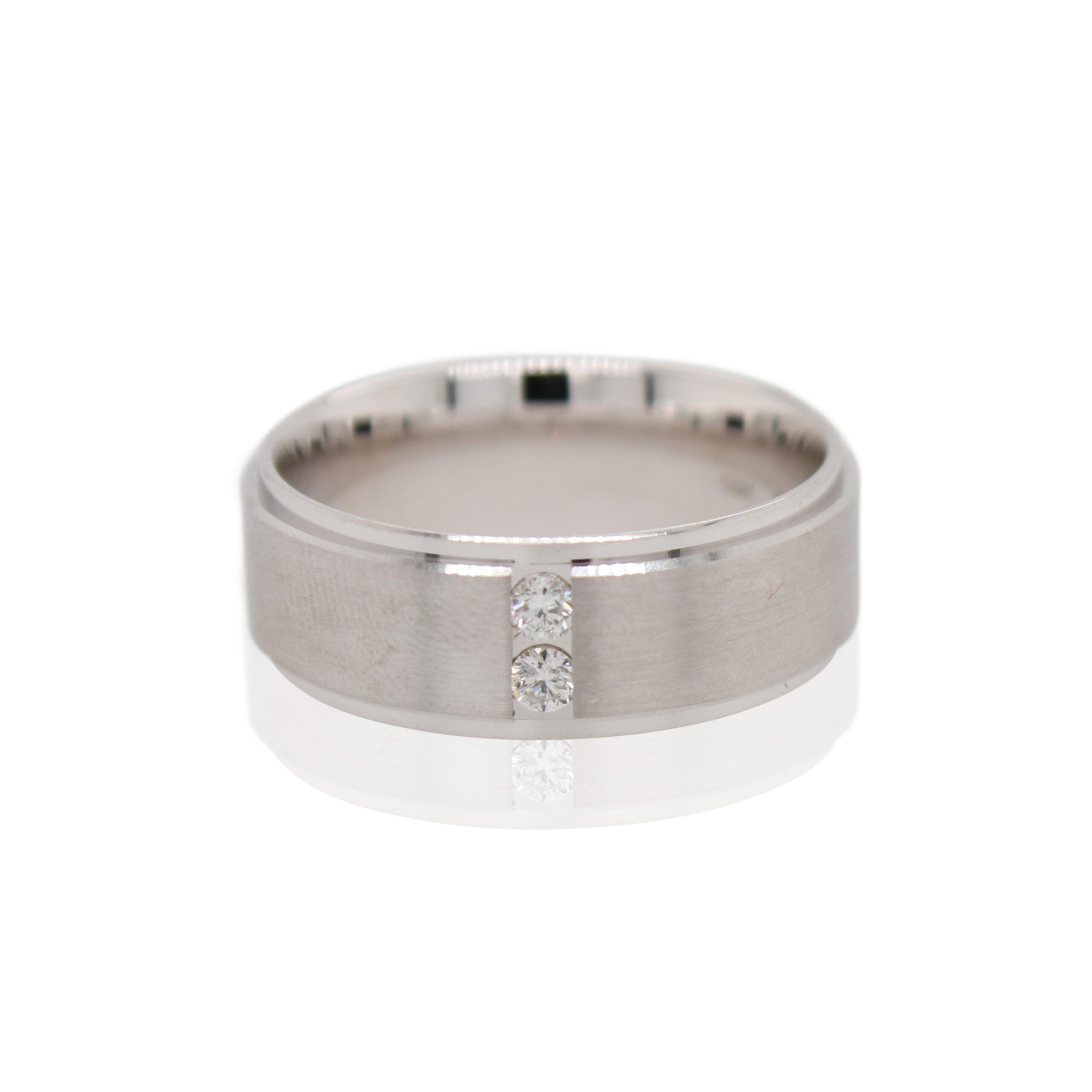 Two Diamond Wedding Band