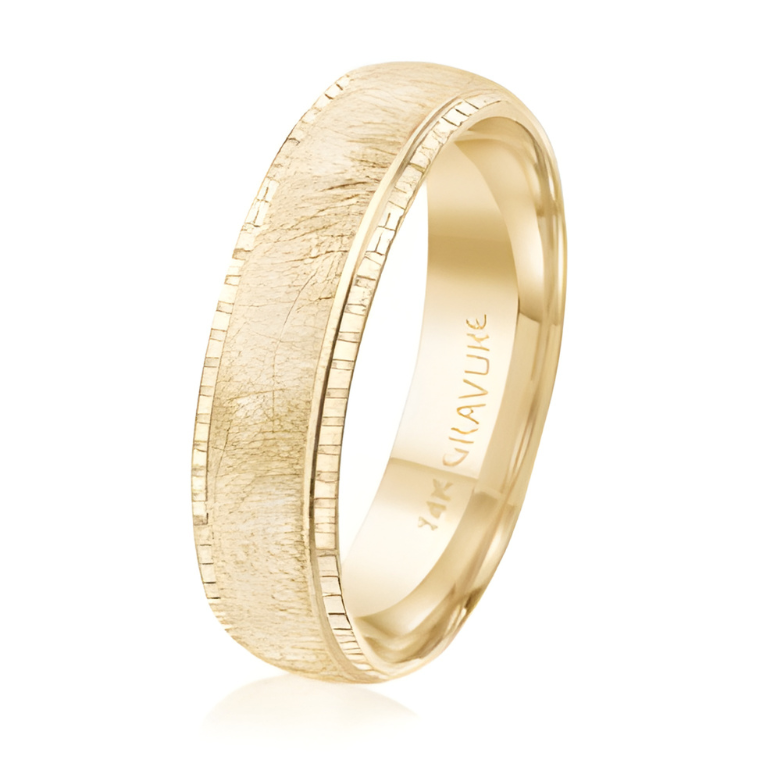 6mm Yellow Gold Band