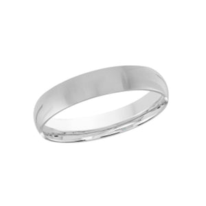 Platinum 4mm Polished Wedding Band
