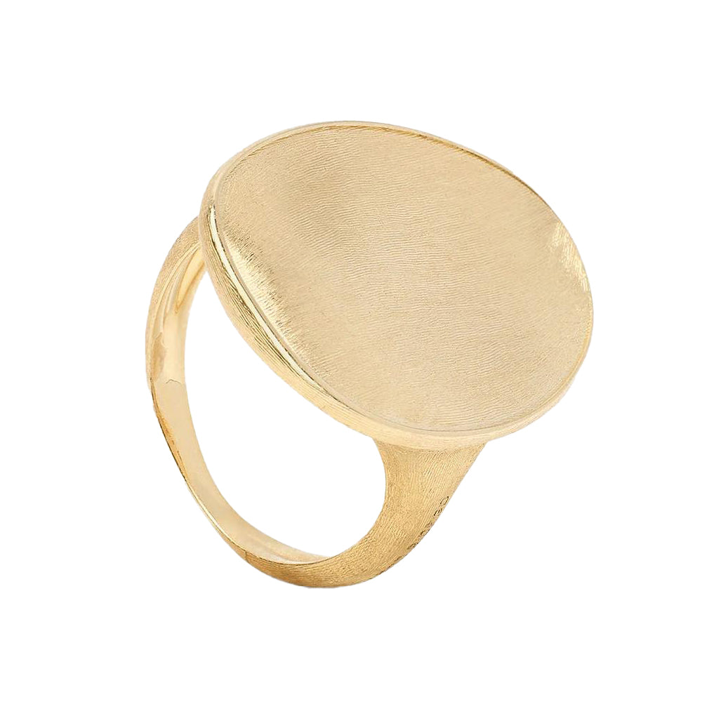 Marco Bicego Lunaria Collection 18 Karat Yellow Gold Cocktail Ring