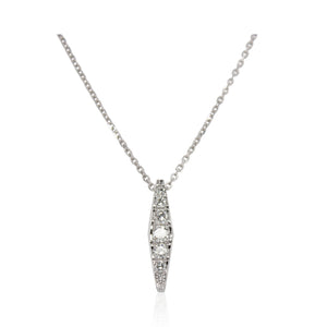 7 Stone Diamond Pendant
