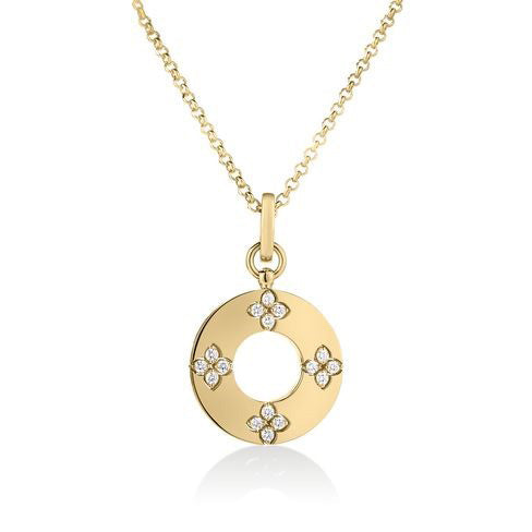 Roberto Coin Love in Verona Diamond Pendant