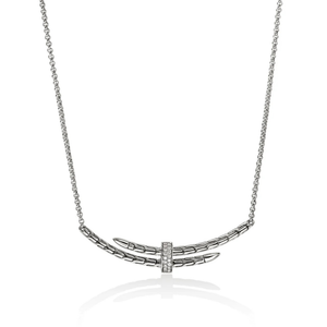 John Hardy Spear Collection Pavé Diamond Necklace