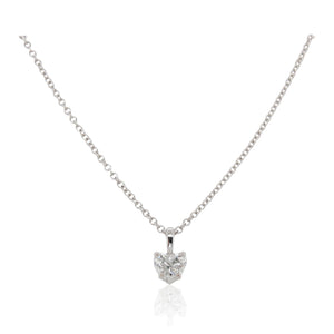 0.77ct Heart-Shaped Diamond Pendant
