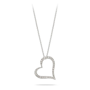 Roberto Coin Diamond Heart Pendant