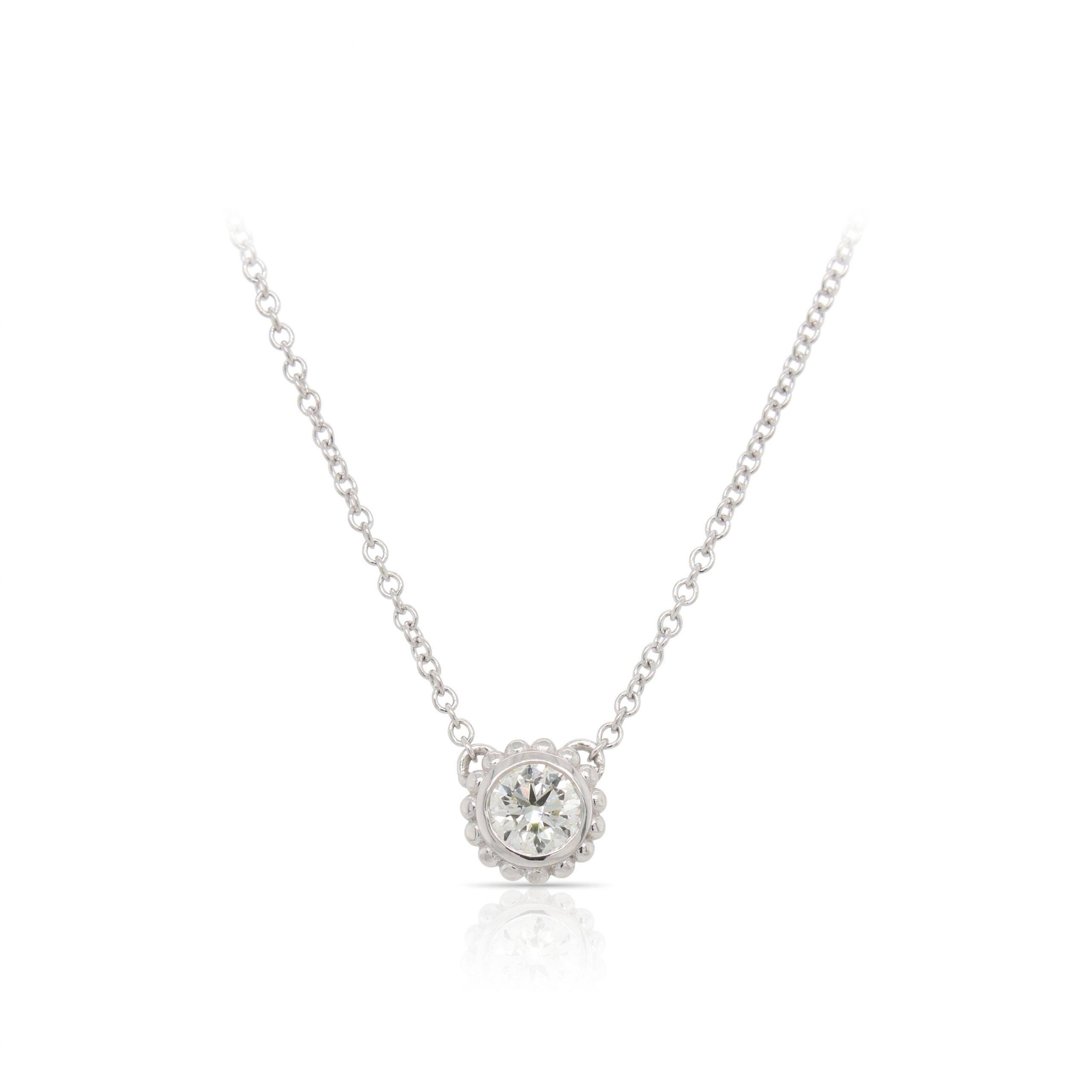 Diamonds of Wonder Solitaire Diamond Pendant