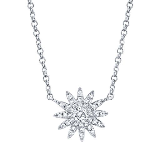 Diamond Starburst Necklace