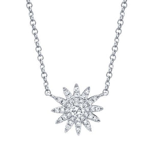 Diamond Starburst Necklace