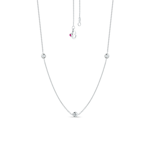Roberto Coin Diamonds by the Inch Flower Station Necklace