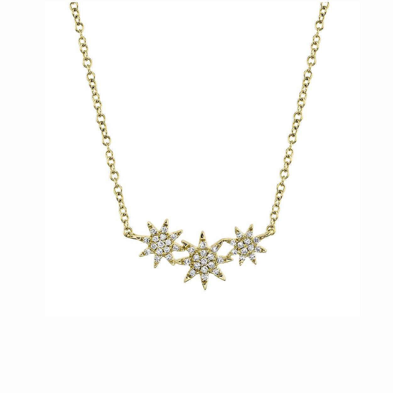 Diamond Star Necklace