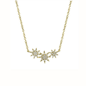 Diamond Star Necklace