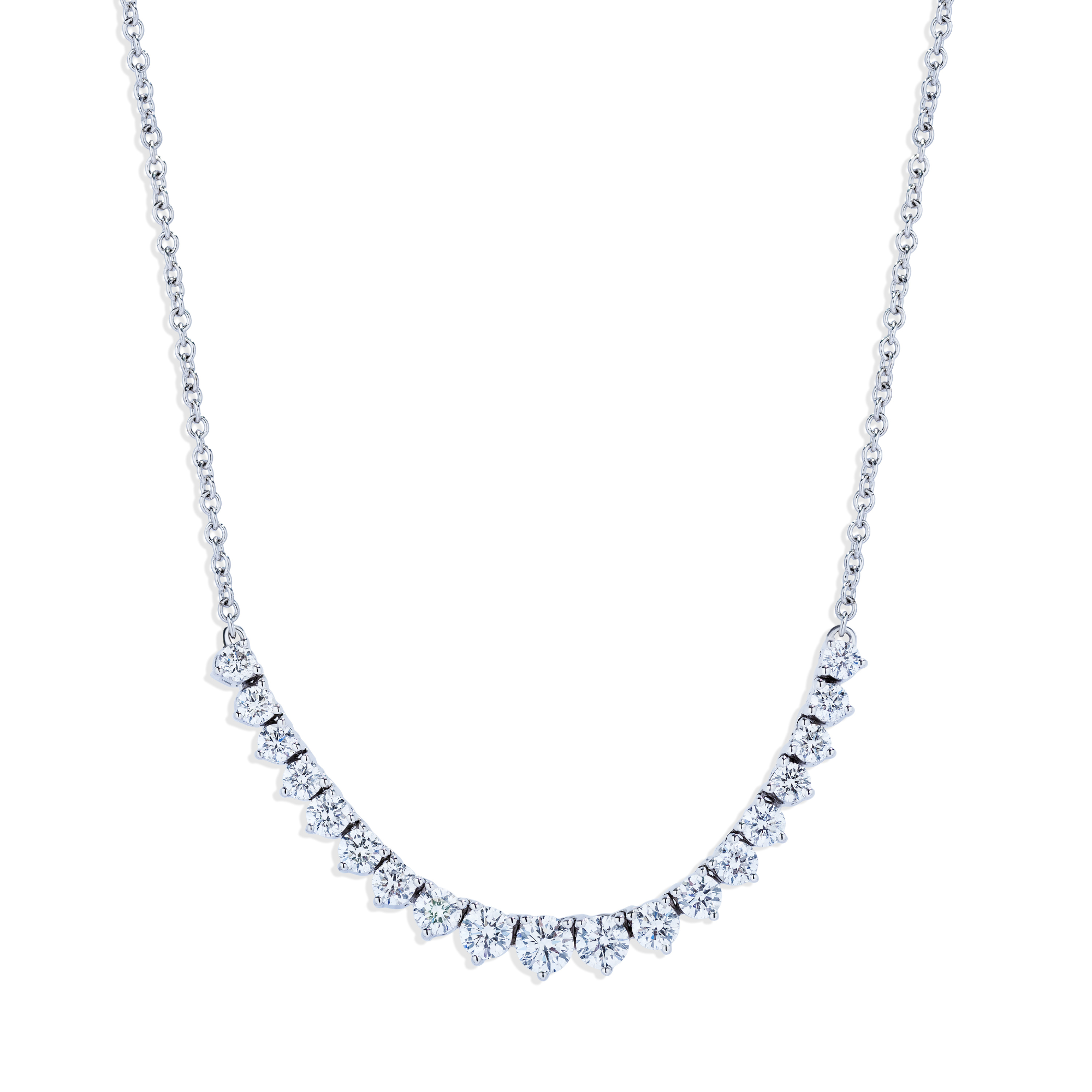 Diamond Curve Necklace