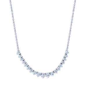 Diamond Curve Necklace