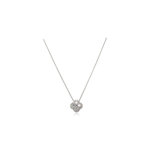 Diamond Floral Pendant