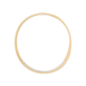 Marco Bicego Masai Collection 18K Yellow Gold Collar With Diamonds