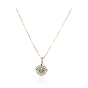 2.32ct Round Diamond Pendant