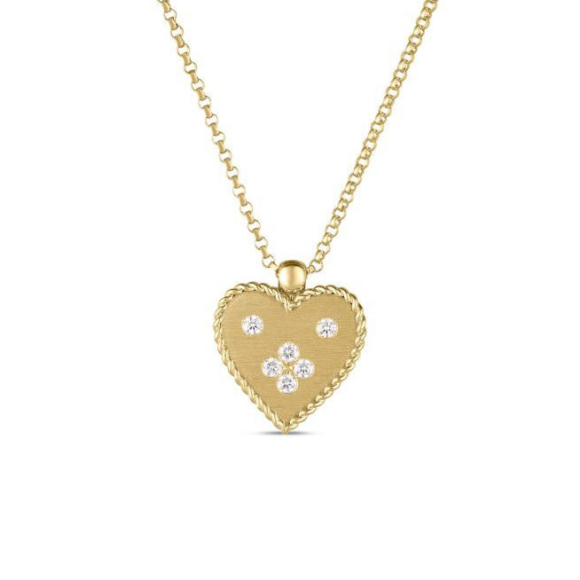Roberto Coin Venetian Princess Small Heart Necklace