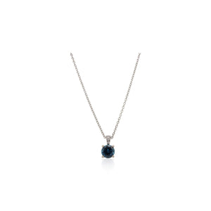 Sapphire and Diamond Pendant
