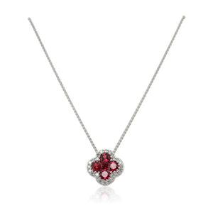 Ruby and Diamond Pendant