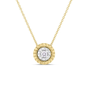 Roberto Coin Diamond Dot Small Necklace