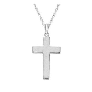 Medium Polished Cross Pendant