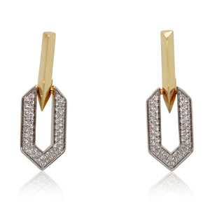 Roberto Coin 0.45ct Total Weight Diamond Drop Earrings