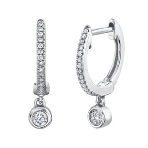 Diamond Drop Earrings