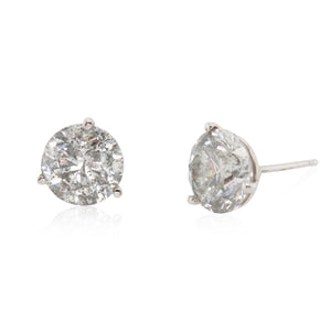 4.00ct Total Weight Diamond Stud Earrings