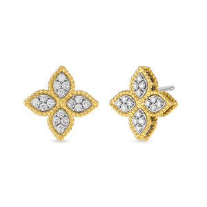 Roberto Coin Princess Flower Studs
