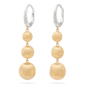 Marco Bicego Africa Collection Diamond Drop Earrings