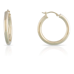 Yellow Gold Hoop Earrings