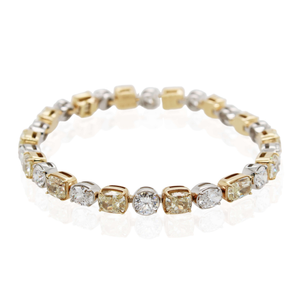 Diamonds of Wonder Yellow Diamond Bracelet