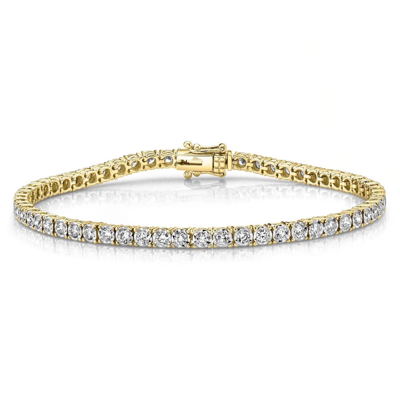 2.02ct Total Weight Diamond Tennis Bracelet