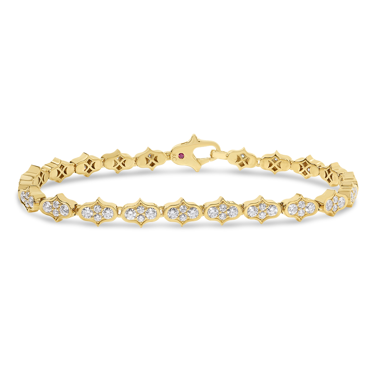 Roberto Coin Pavé Diamond Cobra Bracelet