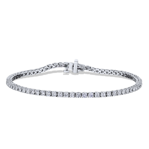 2.95ct Total Weight Diamond Tennis Bracelet