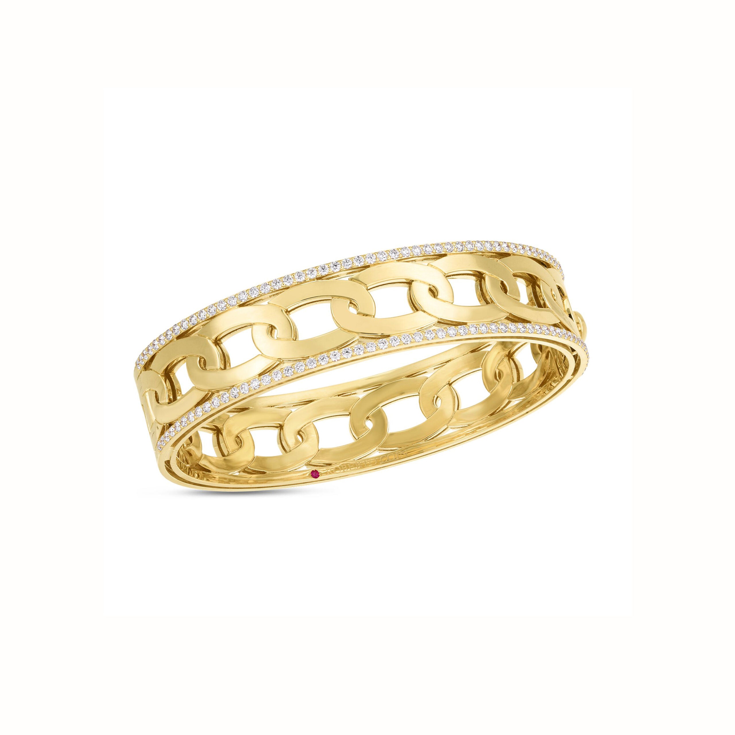 Roberto Coin Navarra Diamond Bangle