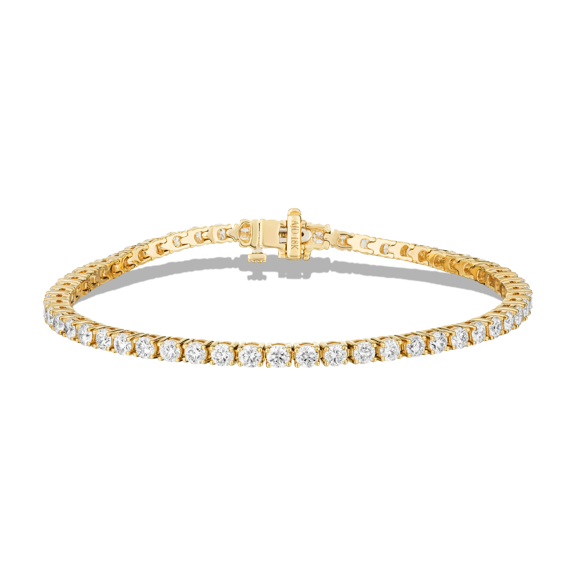 Four Prong Diamond Tennis Bracelet