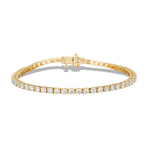 Four Prong Diamond Tennis Bracelet