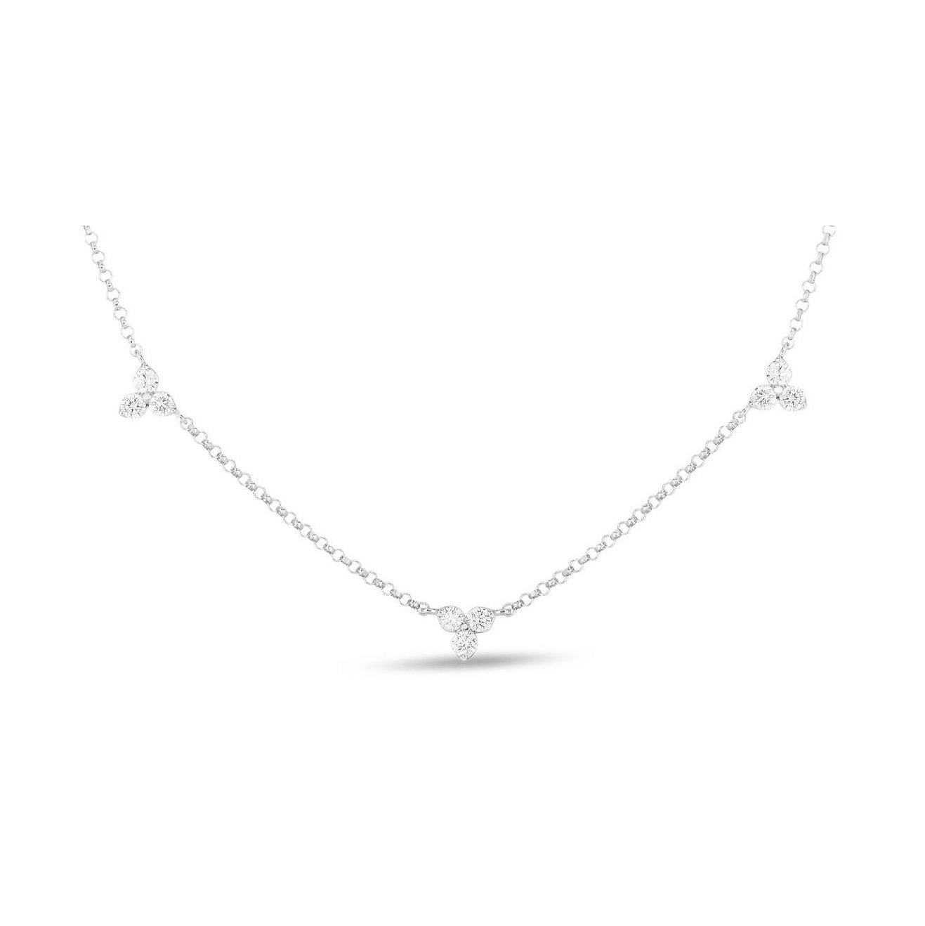 Roberto Coin Diamonds by the Inch Flower Bracelet