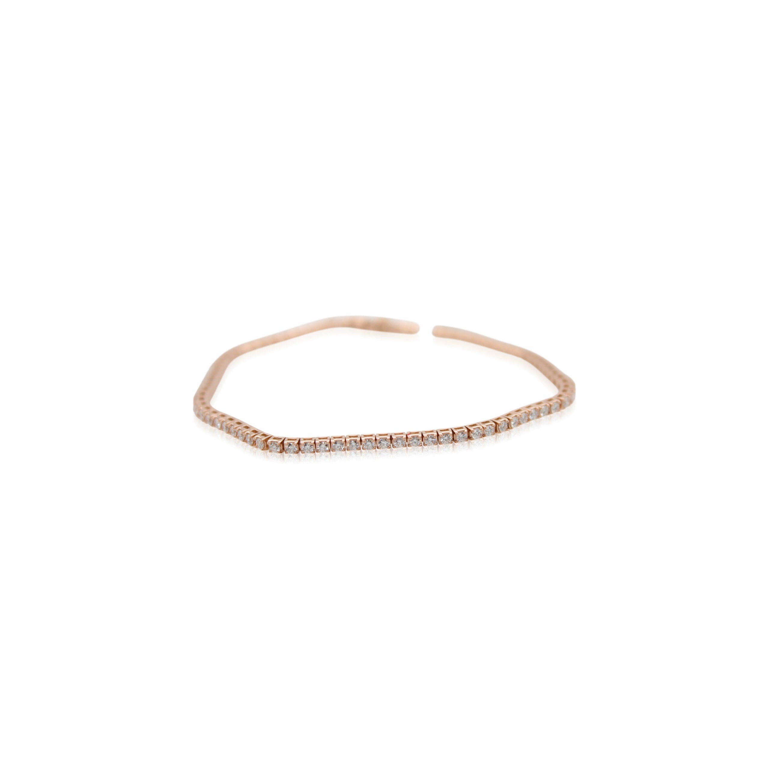 Rose Gold Tennis Bracelet