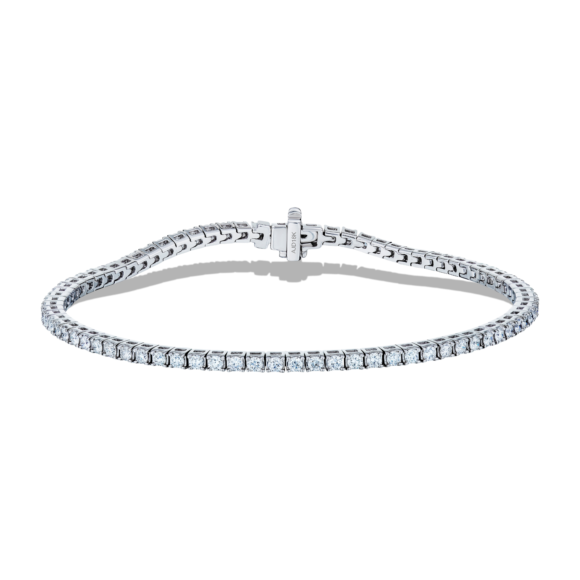Four Prong Diamond Tennis Bracelet