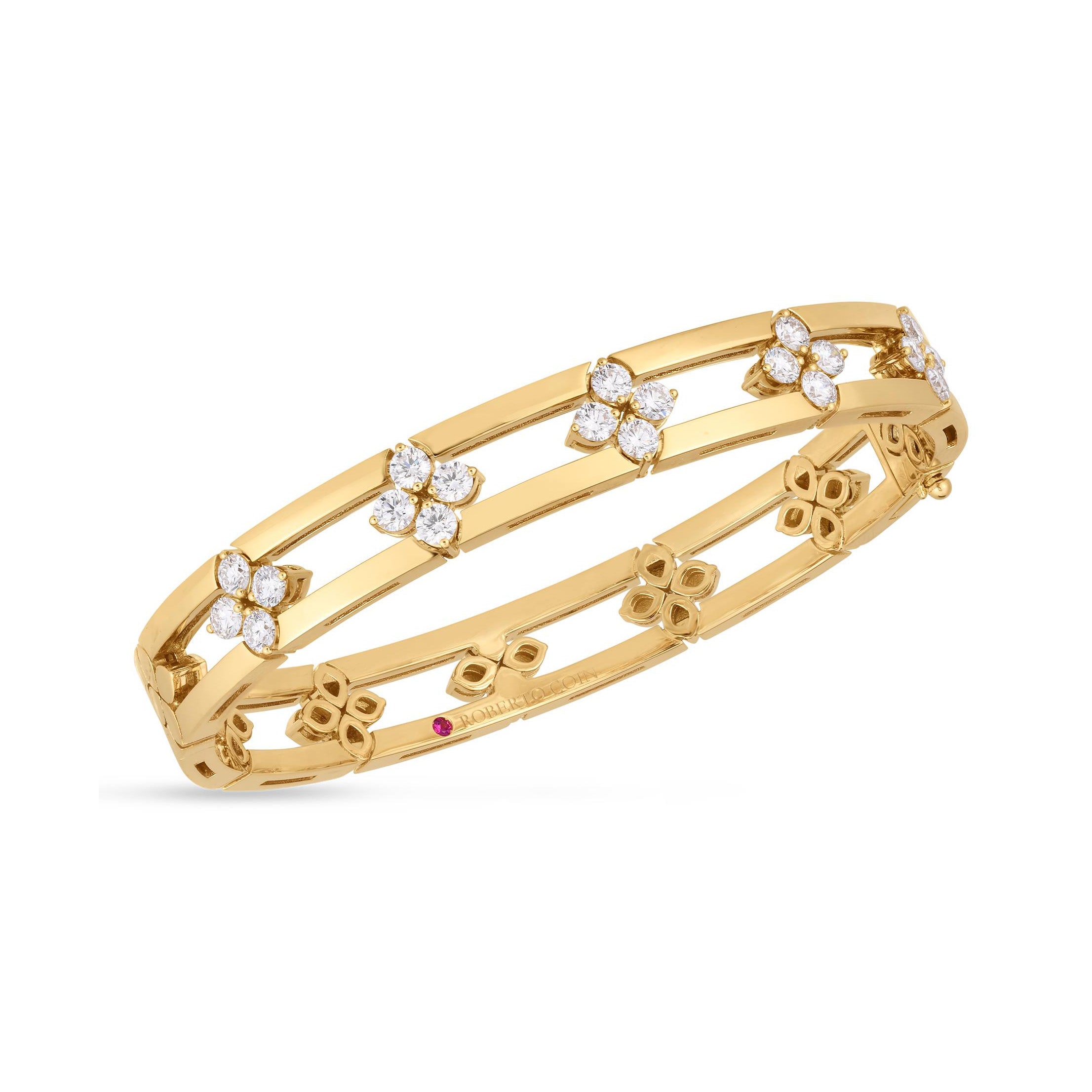 Roberto Coin Love in Verona Diamond Bangle Bracelet