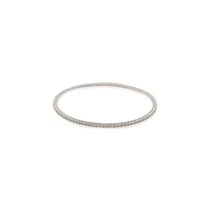 Flexible Diamond Eternity Bangle