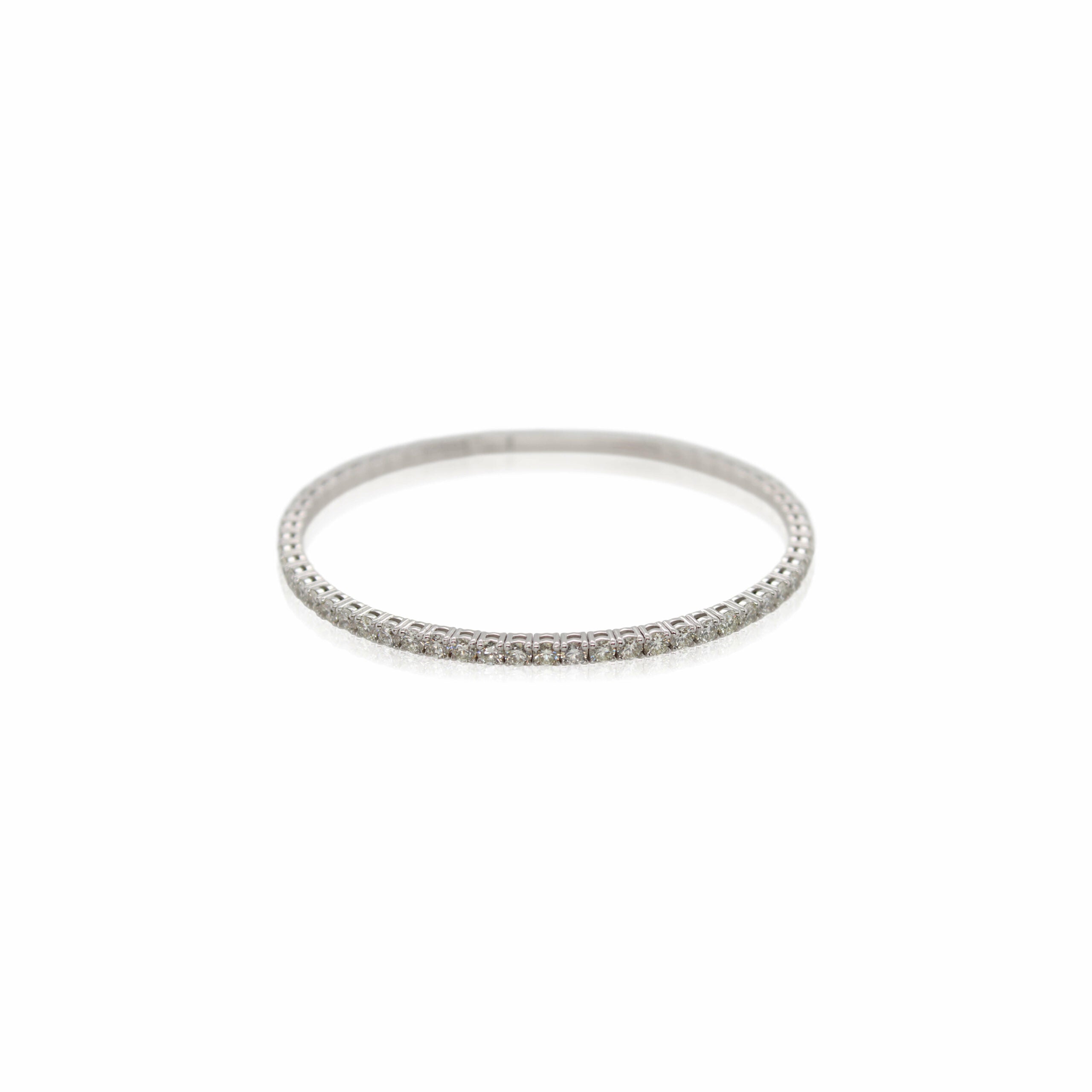 Diamond Flexible Eternity Bangle
