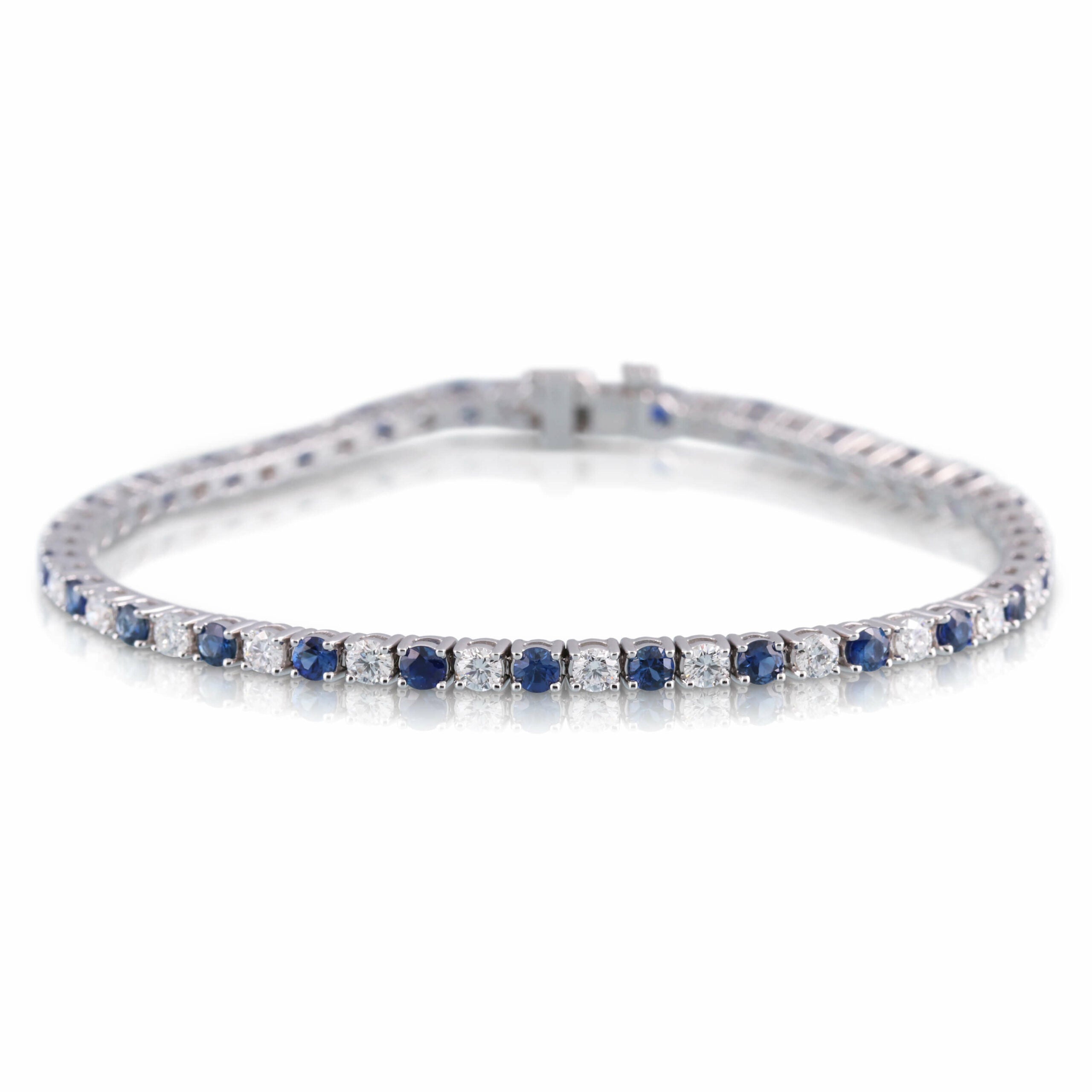 Sapphire and Diamond Bracelet