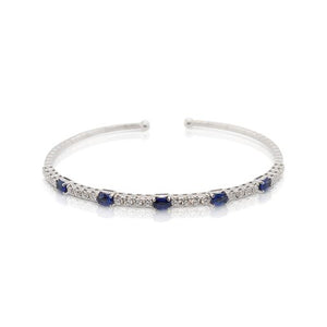 Sapphire and Diamond Bracelet