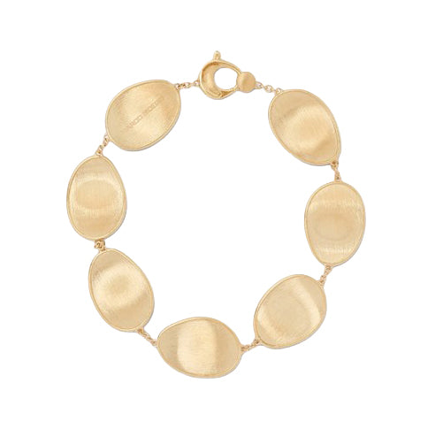 Marco Bicego Lunaria Collection 18k Yellow Gold Petal Bracelet
