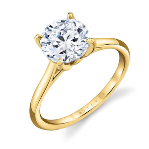 Sylvie Yellow Gold Diamond Mounting